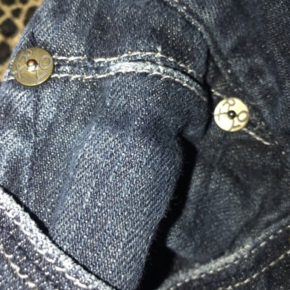 AWESOME VINTAGE 90'S LOW WAIST SUPER WIDE LEG SKATER JEANS 👖 - Picture 7 of 9